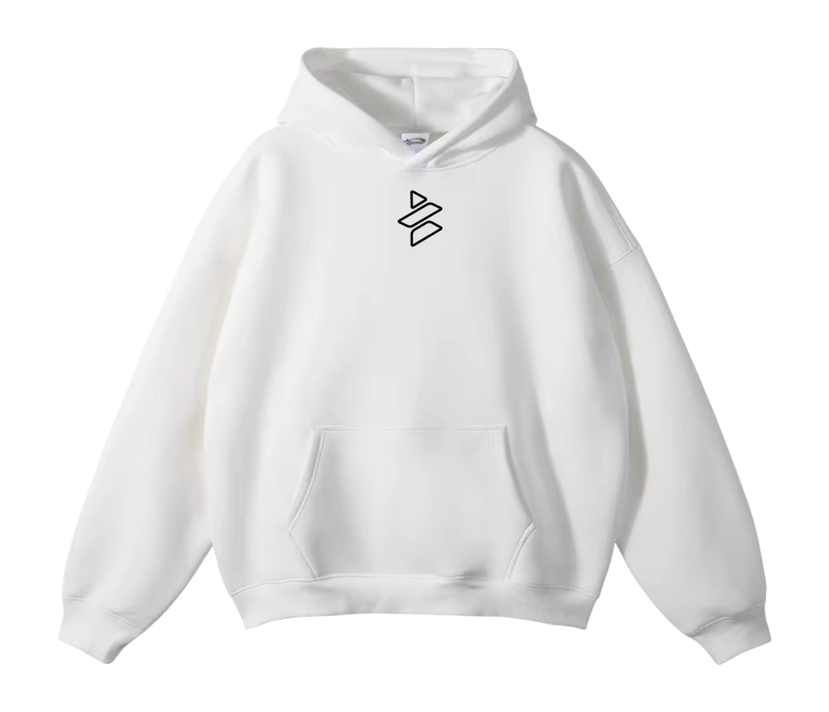 Pullover Embroidered Icon Hoodie Unisex - 100% Cotton