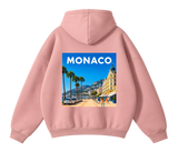 Pullover “Monaco” Printed Graphic Hoodie Unisex - 100% Cotton