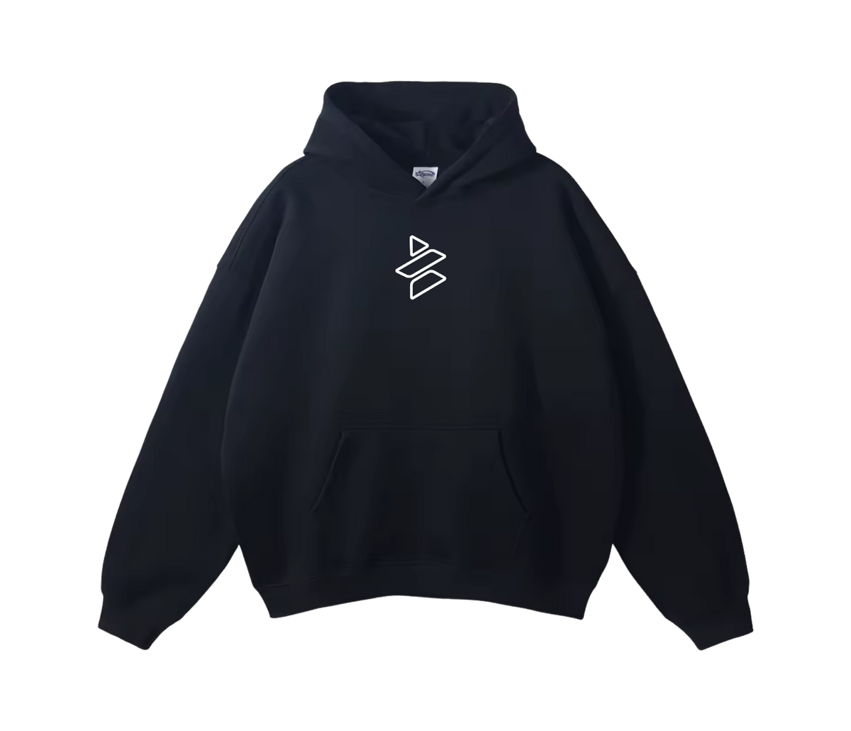 Pullover Embroidered Icon Hoodie Unisex - 100% Cotton