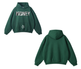 Pullover “Money” Printed Graphic Hoodie Unisex - 100% Cotton
