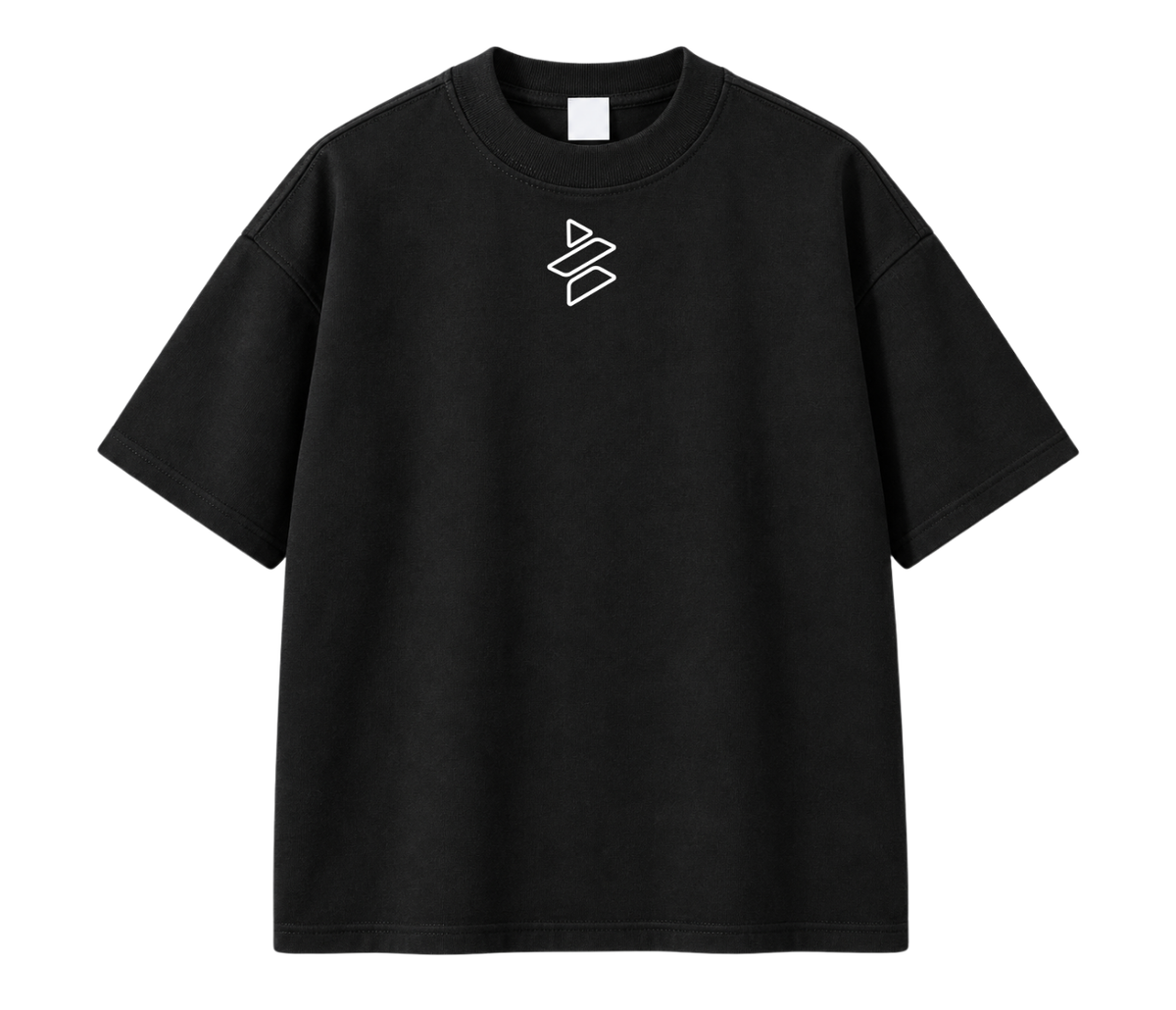 Oversized Embroidered BONLOR T-Shirt Unisex - 100% Cotton