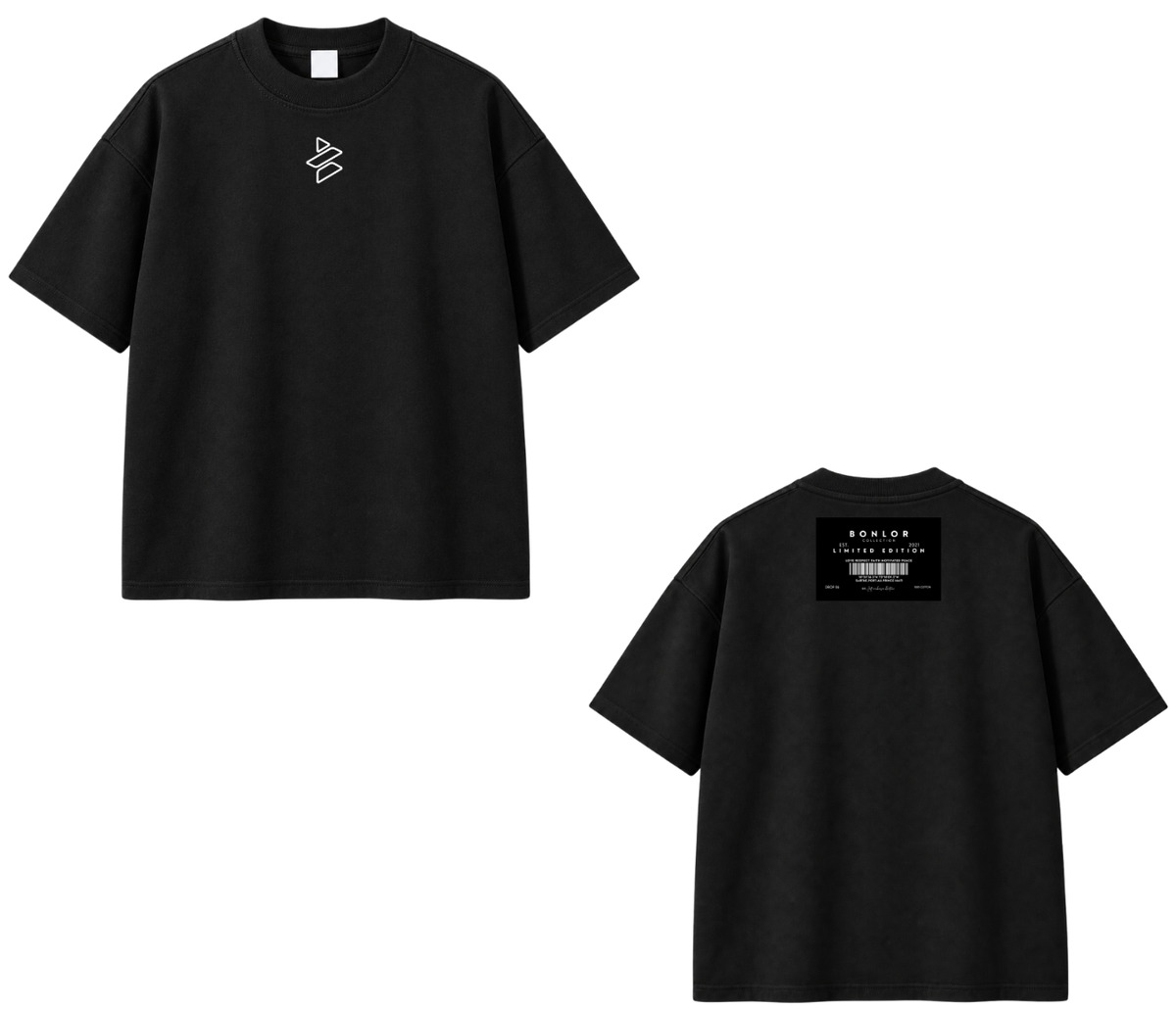 Oversized Limited Edition Front & Back Printed T-Shirt Unisex - 100% Cotton