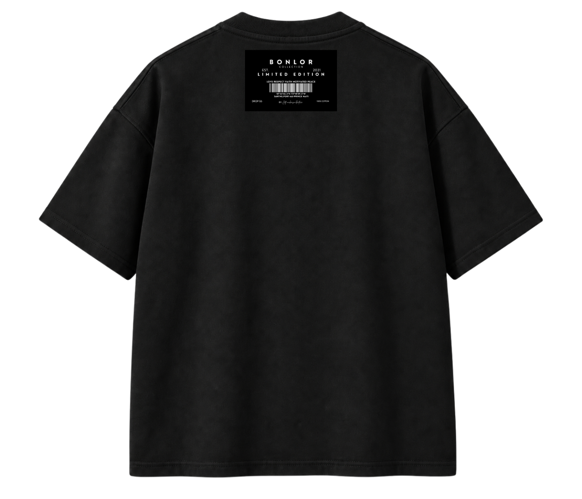 Oversized Limited Edition Front & Back Printed T-Shirt Unisex - 100% Cotton